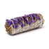 White Sage Smudge Stick with Purple Flowers