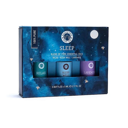 Sleep aromatherapy set of three essential oils