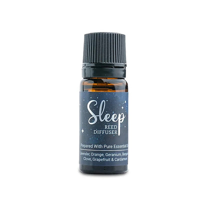 Sleep essential oil box and bottle