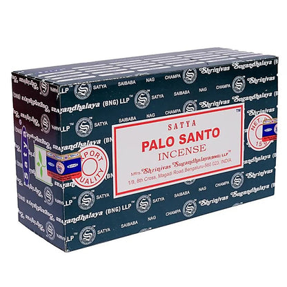 Satya Palo Santo incense box