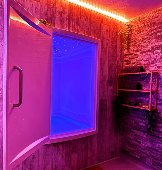 Ten inches of warm, magnesium-rich water. Room for two.